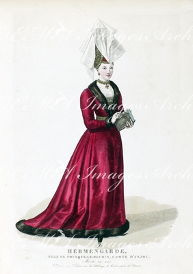 エルマンギャルド  （アンジュー伯フルク=ル=ルシャンの娘） Hermengarde （Fille de Foulque-le-Rechin,Comte d'Anjou）
