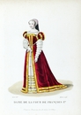 フランソワ一世宮廷の婦人 Dame de la cour de Francois Premier
