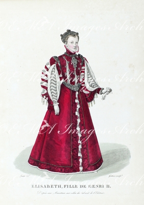 エリザベート・ド・フランス（アンリ二世王女） Elisabeth de France（Fille de Henri II）