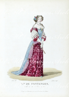 フォンタンジュ嬢 Mademoiselle de Fontanges