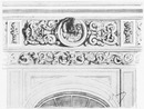 Le Pavillon royal de l'Espagne.- Détail de la frise ornementée.1900年博 スペイン王立館 － 装飾のついたフリーズの部分