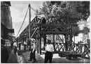 "La plate-forme roulante.- La double voie, avenue de la Motte-Picquet." 1900年博 可動式プラットフォーム － モットピッケ大通りの複式線路