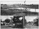 "Madagascar.- Le village de Marovay, sur la route de Majunga a l'Emyrne.- 1.Le départ du courrier; 2.et 3.Les rues principales." 1900年博 マダガスカル － マジュンガとエミルンを結ぶ道の途中にあるマロウェイ村 － 1.郵便の出発 2.3.村の大通り
