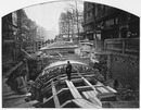 Le métropolitain municipal.- Le tunnel de la rue Saint-Antoine.1900年博 パリ市地下鉄 － サン・アントワーヌ通りの地下トンネル