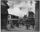 Paris en 1400.- La ferme et le moulin à vent.1900年博 1400年のパリ － 農家と風車