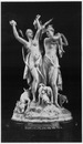 Groupe des chasses.- Le retour.1900年博 セーヴル製陶所展 － 狩人たち － 「帰還」