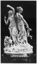 Les expositions de la manufacture de Sèvres.- Groupe des chasses.- Le départ.1900年博 セーヴル製陶所展 － 狩人たち － 「出発」
