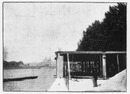 Les chantiers du Cours-la-Reine Galeries inférieures du Palais de l'horticulture.1900年博 クール・ラ・レーヌの工事現場 園芸館の低層ギャラリー