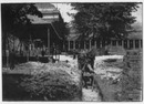 Le palais sibérien.- Les premières tranchées.1900年博 シベリア館 － 初期の溝工事