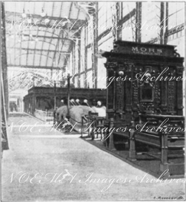 Le Palais de l'électricité.- La grande galerie.1900年博 電気館 － 大ギャラリー