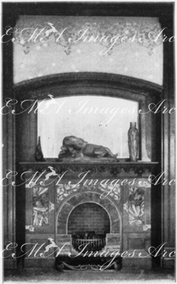 Le mobilier français aux Invalides.- Embrasure de bow-window.1900年博 アンヴァリッド会場のフランス家具展 － 出窓