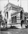 Les annexes de l'Exposition russe.- Entrée du pavillon des alcools au Champ-de-Mars.1900年博 ロシア館の別館 － シャン・ド・マルス会場にあるアルコール館の入口