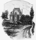 L'habitation de M.Rodin à Meudon.1900年博 ムドンにあるロダン氏邸