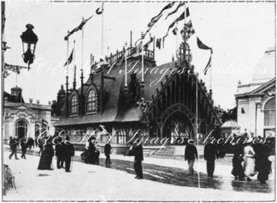 La navigation de commerce.- Le Pavillon des messageries maritimes.1900年博 商業航海館 － 海上郵便館