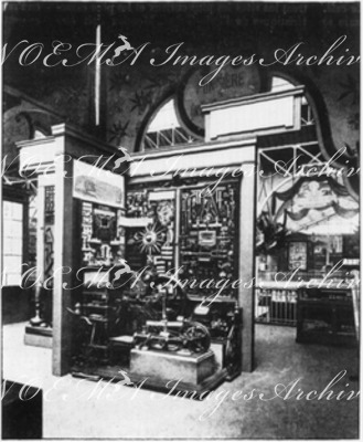 Le Palais de l'enseignement.- Exposition du ministère de l'instruction publique.1900年博 教育館 文部省の展示