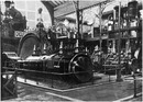 L'électricité au Champ-de-Mars.- Moteurs et dynamos.(Sections étrangères).1900年博 シャン・ド・マルス会場の電気館 － モーターと発電機 （外国コーナー）