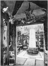 La Guyane française.- Vestibule et salle d'entrée.1900年博 フランス領ギニア館 － 玄関のホールと展示室