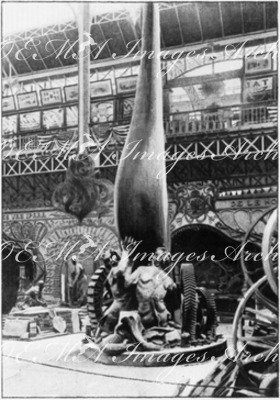 La métallurgie.- Etrave en acier coule.1900年博 製鉄業 － 鋳鋼製の舳先