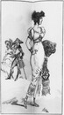 La mode et le costume à travers le siècle (1800 à 1830).La tunique à la grecque.1900年博 モードとコスチュームの世紀（1800年から1830年まで） ギリシャ風チュニック