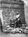L'Exposition des mines et de la métallurgie.- Le mineur.(Composition décorative.- Section hongroise.) 1900年博 炭鉱と製鉄業展 － 「炭鉱夫」（装飾作品 － ハンガリーコーナー）