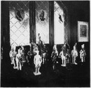 Statuettes de hussards.1900年博 軽騎兵の小像