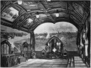 Le Pavillon royal de Hongrie.- La salle des hussards.1900年博 ハンガリー王国館 － 軽騎兵の間