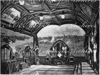 Le Pavillon royal de Hongrie.- La salle des hussards.1900年博 ハンガリー王国館 － 軽騎兵の間