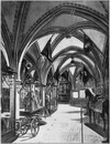 Le Pavillon de la Hongrie.- La salle des chevaliers.1900年博 ハンガリー館 － 騎士の間