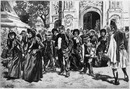 Quelques visiteurs de l'Exposition.- Un détachement de l'armée du salut.1900年博 博覧会を訪れた人々 － 救世軍の一部隊