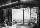 L'Exposition coloniale.- <<Un lagon des îles Tuamotou.>> 1900年博 植民地展 － 「トアモトゥ諸島の礁湖」
