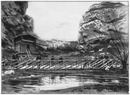 Au village suisse.- La vallée et le paturage.1900年博 スイス村 － 谷と牧草地