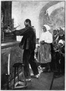 Grand Palais.- L'ex-voto.1900年博 グラン・パレの展示 － 「奉献物」