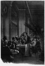 Sous les galeries du Champ-de-Mars.- Faute d'électricité.1900年博 シャン・ド・マルス会場のギャラリー地下にて － 停電