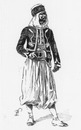 Gendarme maure.1900年博 ムーアの憲兵
