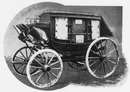 Les curiosites de l'Exposition.- Une vénérable guimbarde.1900年博 博覧会の珍品－ 時代物の馬車
