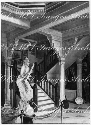 L'Inde et Ceylan.Le grand bazar.1900年博 インドとセイロン館 － 大バザール