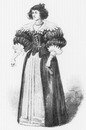 Les habitants du <<Vieux Paris>> Bourgeoise au XVIIe siècle.1900年博 「古いパリ」の住人たち － 17世紀のブルジョワ婦人
