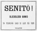 Les 33 affiches du Chemin de fer de l'Exposition le long du quai d'Orsay. : VOLAPUK オルセー河岸沿いの会場内鉄道の張り紙33枚 ボラピュク語の「注意！木に気をつけて下さい。頭や足を出さないで下さい。」