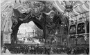 L'Exposition de Paris. - Supplément au N° 79.  La représentation de l'ode triomphale à la république. - Le chœur des Soldats et des Marins. パリ万博 付録 79. 共和国「競技祝勝歌」の上演 兵隊のコロス
