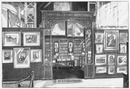 Exposition des Editeurs américains dans le Palais des Arts liberaux. リベラル・アート館内のアメリカの出版社の展示コーナー