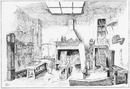 Exposition rétrospective du Travail. - Un atelier d'ébéniste au XVⅢe siècle. 労働の歴史回顧展 18世紀の高級家具職人の工房