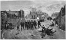 En reconnaissance, tableau de M. E. Detaille, 「偵察に」 E・ドゥティユ画