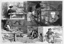 Les Industriels du village tonkinois. トンキンの村の産業