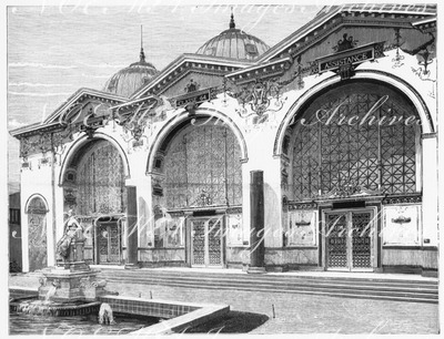 Pavillon de l'Hygiène et de l'Assistance publique à l'Esplanade des Invalides. アンヴァリッド会場の衛生・養護施設館