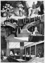 Intérieur du Pavillon du Méxique au Champ de Mars. シャン・ド・マルス会場のメキシコ館の内部