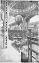 L'Exposition de Paris. - Supplément au N° 49.  Vue générale de l'exposition rétrospective de l'histoire du travail. パリ万博 付録 49.  労働の歴史回顧展の概観