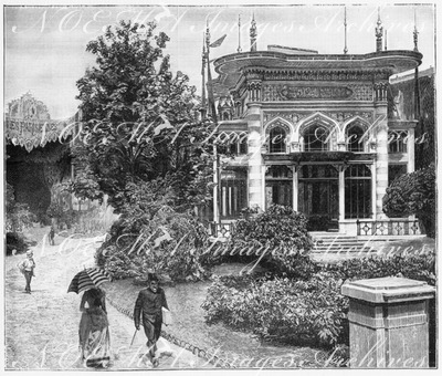 Le Pavillon des Tabacs turcs. トルコたばこ館
