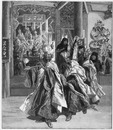 Une Cérémonie religieuse à la Pagode bouddhique de l'Esplanade des Invalides. アンヴァリッド会場の仏教寺院での宗教儀式