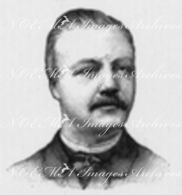 "Les comités de l'exposition universelle. - Les commissaires des groupes Ⅷ et Ⅸ. : M. Raveret-Wattel, Rapporteur du comité de la classe 77." 第8群 第9群委員会理事 ラヴレ=ヴァテル氏 第77組委員会報告官