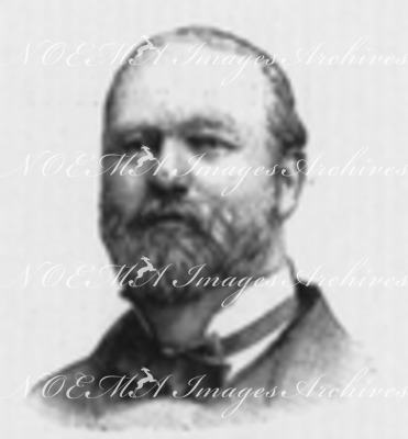 "Les comités de l'exposition universelle. - Les commissaires des groupes Ⅷ et Ⅸ. : M.Tisserand, Président du comité de la classe 73 ter." 第8群 第9群委員会理事 ティスラン氏 第73の3組委員会代表